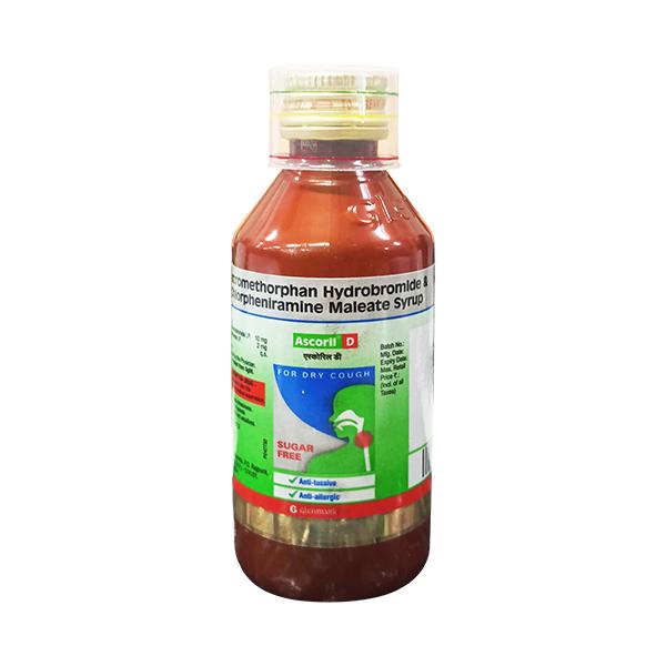 Netmeds | ASCORIL D SUGAR FREE Syrup 100ml