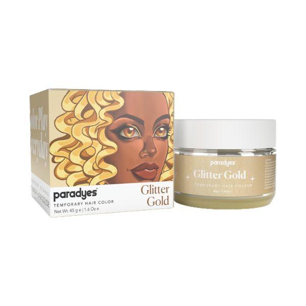 Paradyes Glitter Gold Temporary One Wash Hair Color 45 gm - Crème