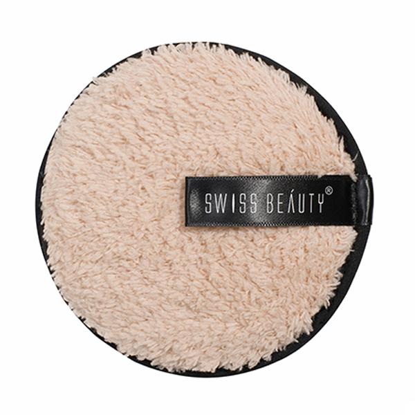 Swiss Beauty Soft & Gentle Cleansing Reusable Makeup Remover Pad (Peach) , 8gm - Make Up Removers