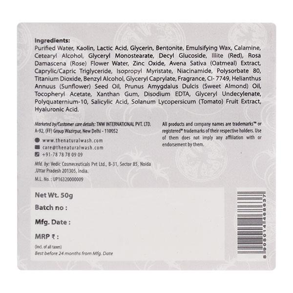 The Natural Wash Tomato Clay Mask 50 gm - Lip Stains & Tints