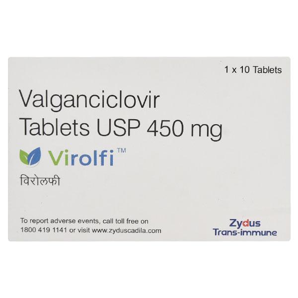 Virolfi 450mg Tablet 10'S - Viral infections-Ant