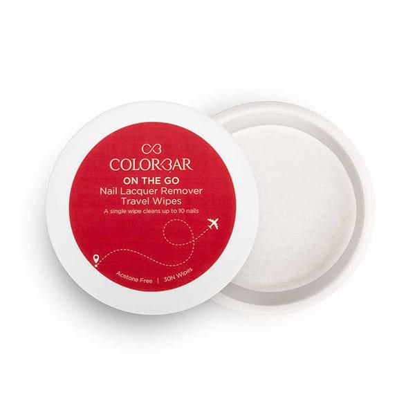 Colorbar On The Go Nail Lacquer Remover Travel Wipes 30's - Nail Polish Remover