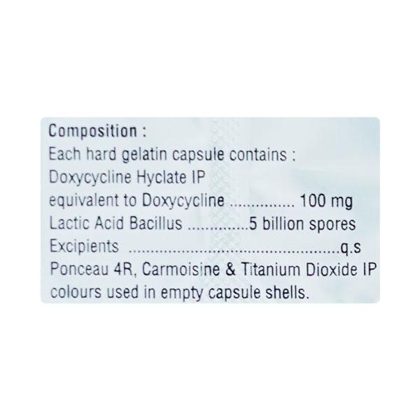 Biodoxi LB Capsule 10'S - Bacterial Infections-Tet