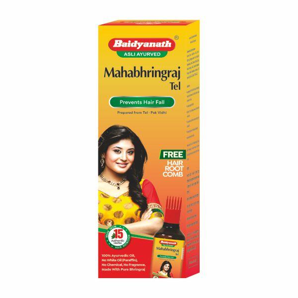 Netmeds | Baidyanath Maha Bhringraj  Hair Oil For Strong Hair No Chemical 50 ml