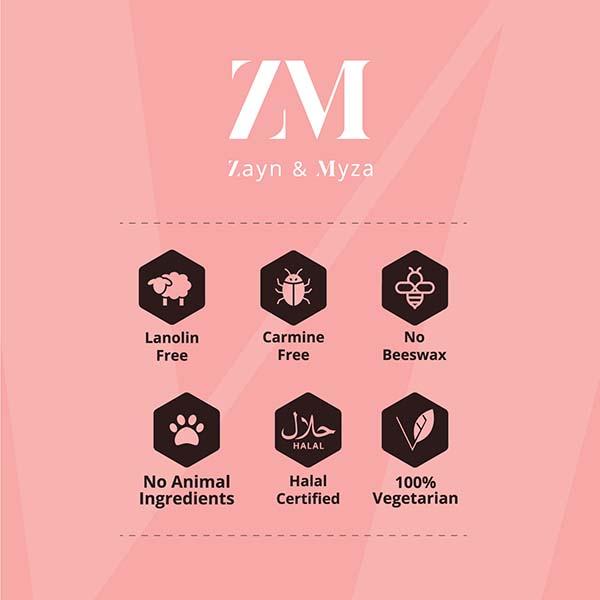 Zayn & Myza Transfer - Proof Power Matte Lip Color, Toasted Berry 6 ml - Liquid Lipsticks
