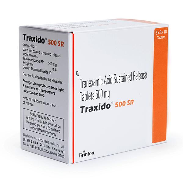 Netmeds | TRAXIDO SR 500mg Tablet 10's