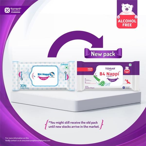 Curatio B4 Nappi Wipes 30's - Diapers & Wipes