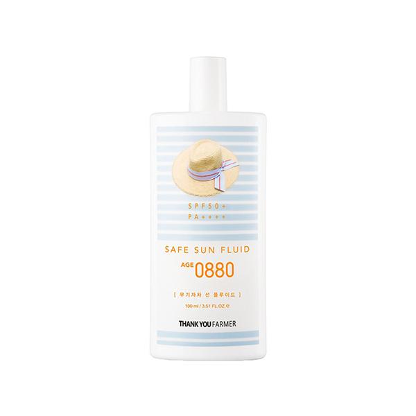 Thank You Farmer Safe Sun Fluid Age 0880 Spf50+ Pa++++ 100 ml - Face Sunscreen