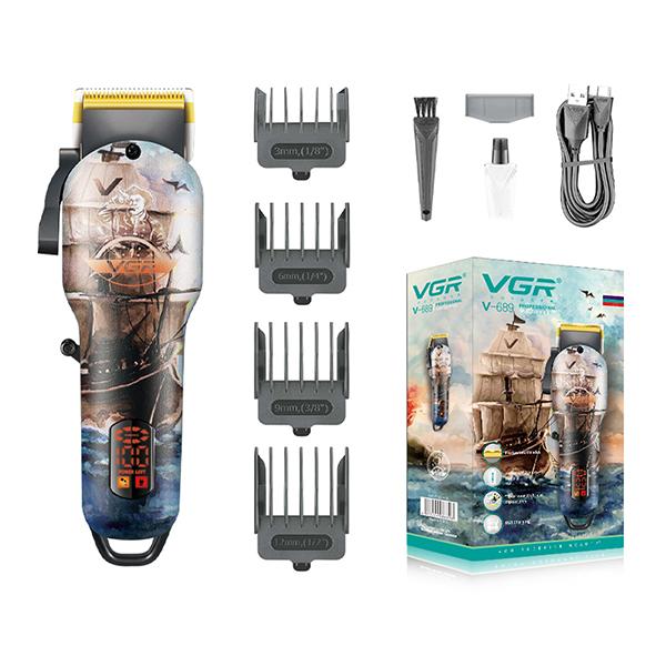 VGR V-689 Trimmer 180 min Runtime 4 Length Settings (Multicolor) 1's - Trimmers