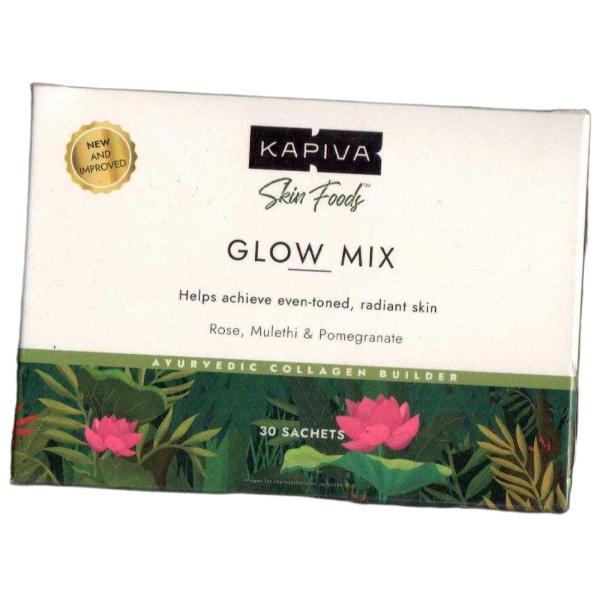 Netmeds | Kapiva Skin Foods Glow Mix (Pack of 30 x 3 g)