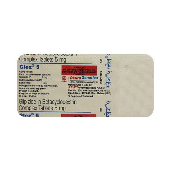 Netmeds | Glez 5mg Tablet 10'S