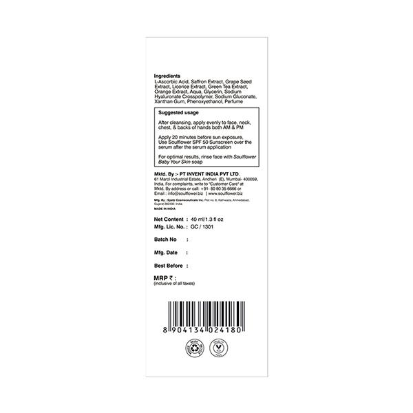 Soulflower Power Serum - Vitamin C 20% 40 ml - Face Serum