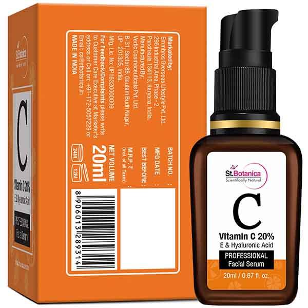 St.Botanica C Vitamin C 20% Professional Facial Serum 20 ml - Face Serum