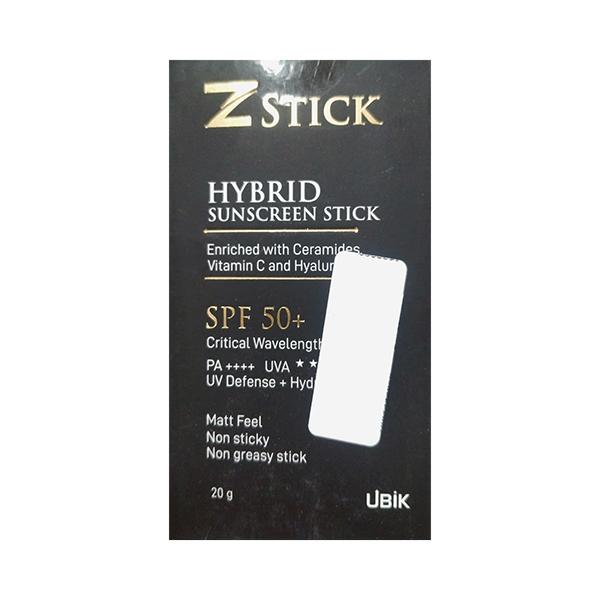 Z STICK HYBRID SPF 50 + PA ++++ UVA UV DEFENSE +HYDRATION SUNSCREEN Stick 20g