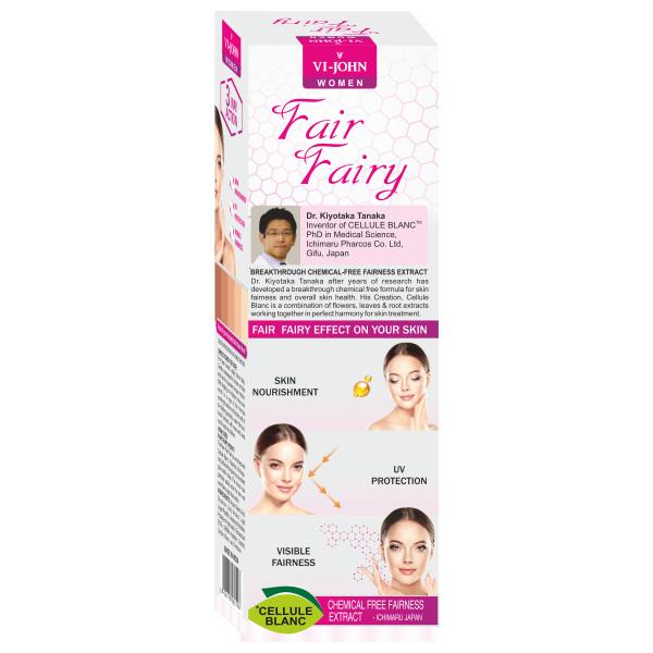 Vi-John Women Care Kit (Saffron Advance Cream 50 gm + Fair Fairy Cream 50 gm + St. John Cobra Limited Edition Eau De Parfum 60 ml + Saffron Fairness Rose Body Lotion 250 ml) 1's - Lotions & Creams