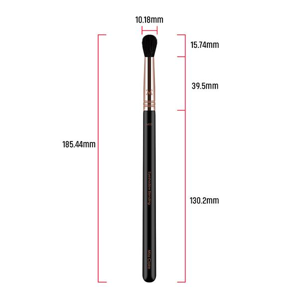 Miss Claire M10 - Eyeshadow Blending Brush (Rose Gold) 1's - Eye Brush