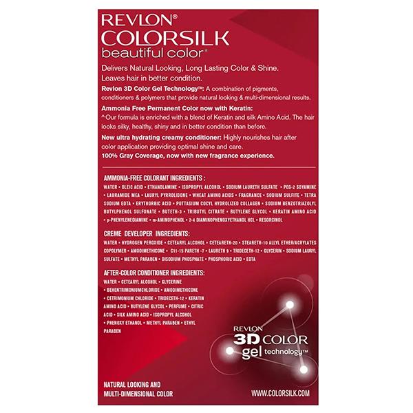 Revlon Colorsilk Beautiful Hair Color with Keratin - Light Golden Brown 5gm 1's - Crème