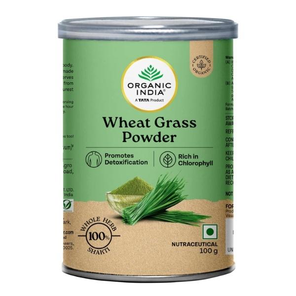 Organic India Wheat Grass Powder 100 gm