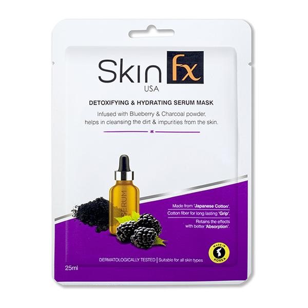 Skin Fx Detoxifying & Hydration Serum Mask 25 gm - Sheet Masks