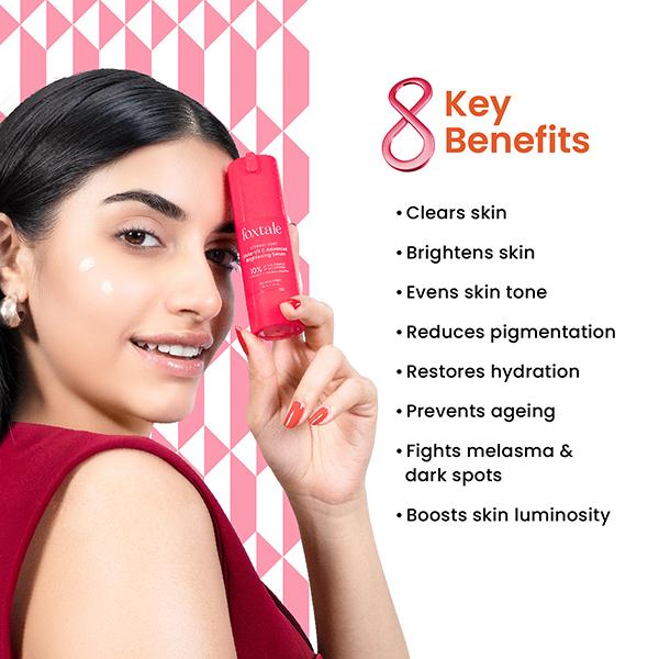 Foxtale Eternal Light - Brightening Serum With 10% Vitamin C & Glutathione 30 ml - Face Serum