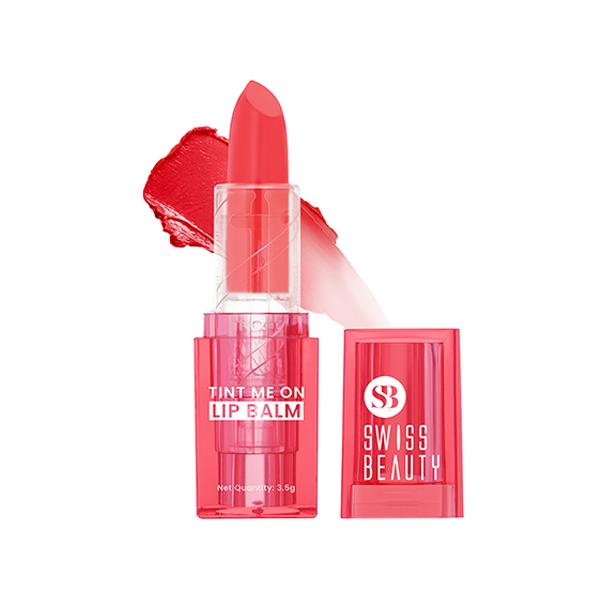 Netmeds | Swiss Beauty Tint Me On Lip Balm, Shade - Cupcake Pink 3.5 gm