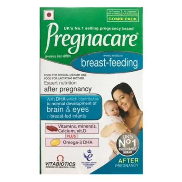 Pregnacare Breastfeeding Gluten Free Combi Kit 30's