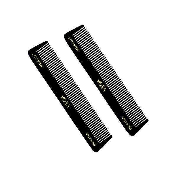 Netmeds | Vega Dressing Hair Comb for Men and Women, Black (VC2HMBC-119) 2's