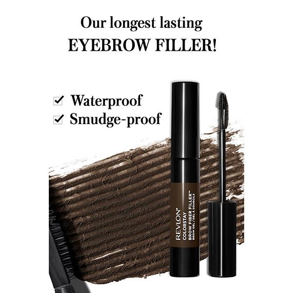 Revlon Colorstay Brow Fiber Filler Gel - Dark Brown 6.8 ml - Eyebrow Pencils & Enhancers