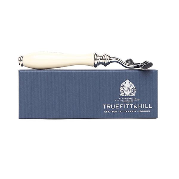 Netmeds | Truefitt and Hill Hand Crafted Faux Ivory Mach 3 Shaving Razor 1's