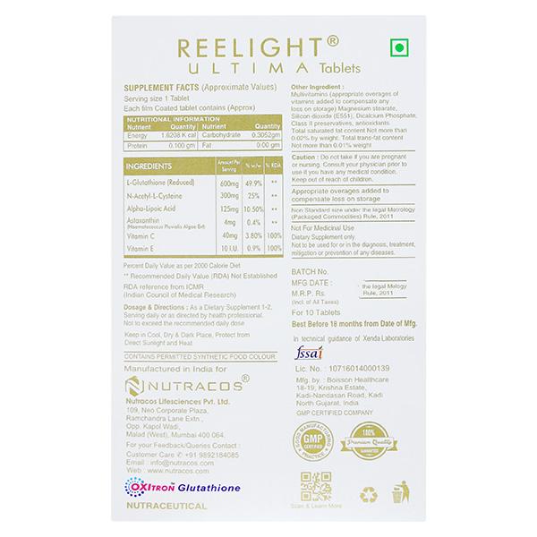 REELIGHT ULTIMA Tablet 10's - Supplements-Sup