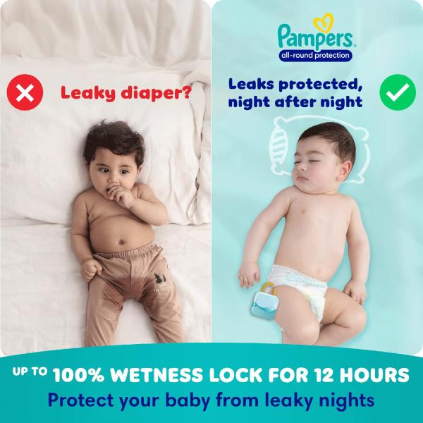Pampers All Round Protection Diaper Pants (L) 9's - Diapers & Wipes