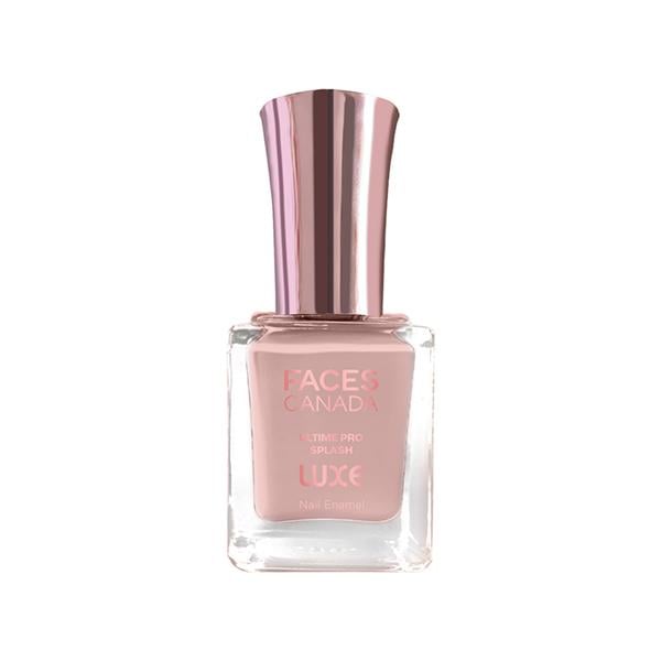 Netmeds | Faces Canada Ultime Pro Splash Luxe Nail Enamel - Dusky Rose (L08) 12 ml