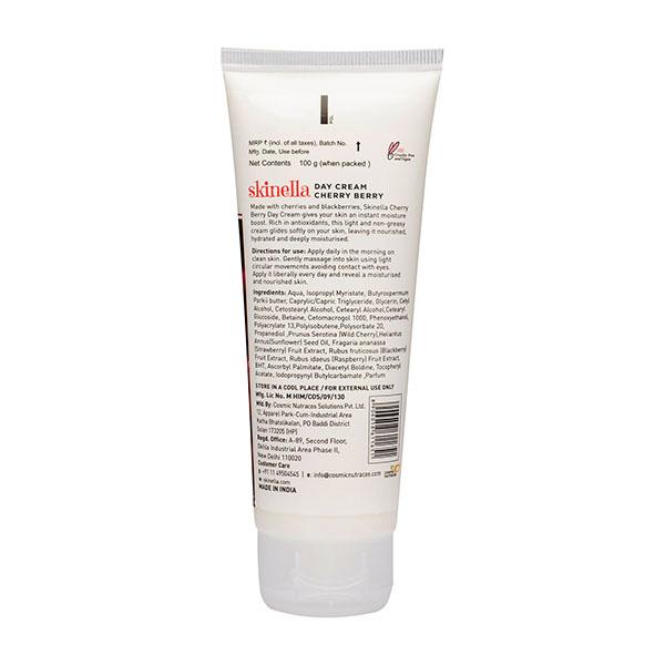 Skinella Day Cream Cherry Berry 100 gm - Face Moisturizers
