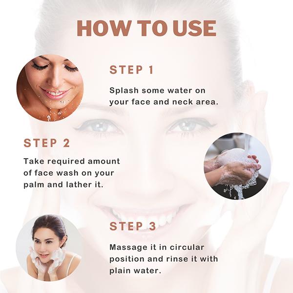 Aegte Deep Cleansing Face Wash With Acne Clear Formula 100 ml - Face Wash & Cleansers