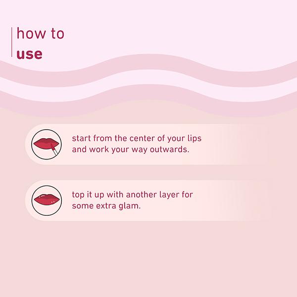 Plum Soft Swirl Lip Gloss, High-Shine Finish,Intense Pigment, 3 Shades In 1, 122 Cherry Chocolate 6 ml - Liquid Lipsticks