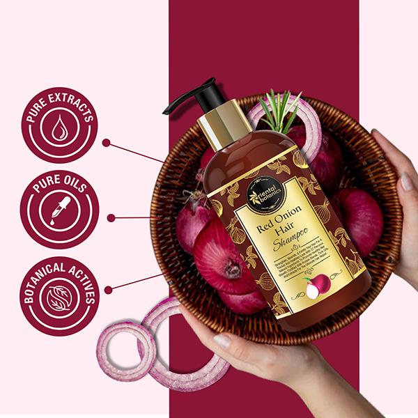 Oriental Botanics Red Onion Hair Shampoo 300 ml - Shampoos