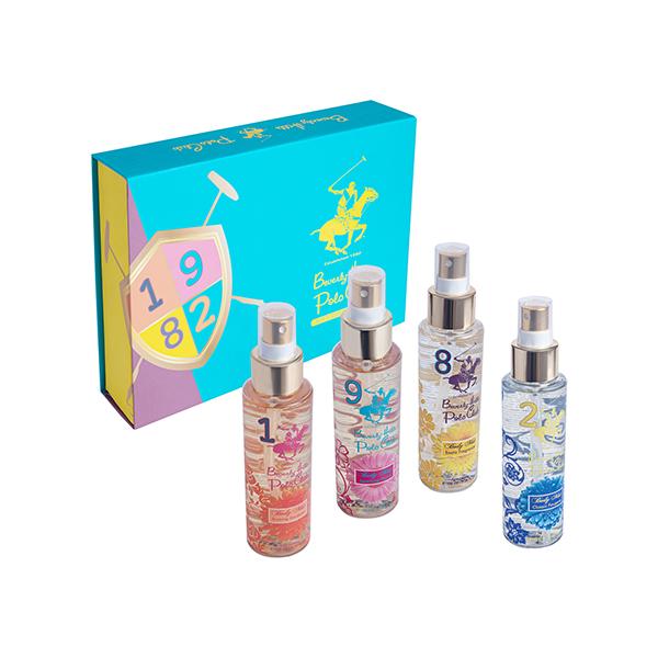 Beverly Hills Polo Club Series Collection Body Mist 100ml each 4's - Body Mist/Spray