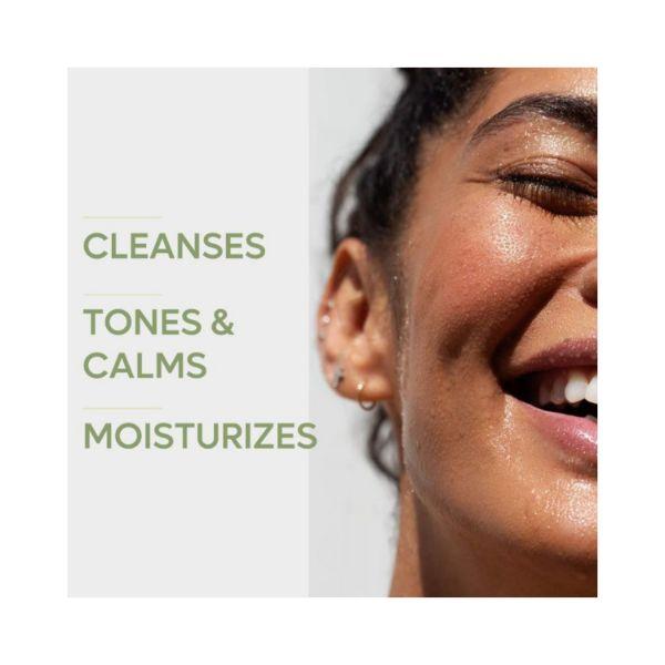 mCaffeine Skin Calming Green Tea Routine with Face Wash & Cica Toner-Serum - Combo of 2 250 ml - Face Gels