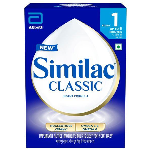 Netmeds | Similac Classic Infant Formula Stage 1 Powder (Up to 6 months) Refill Pack 800 g