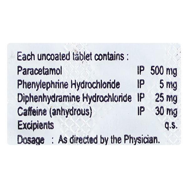 COLDMAP Tablet 10's - Cough And Cold-Cou