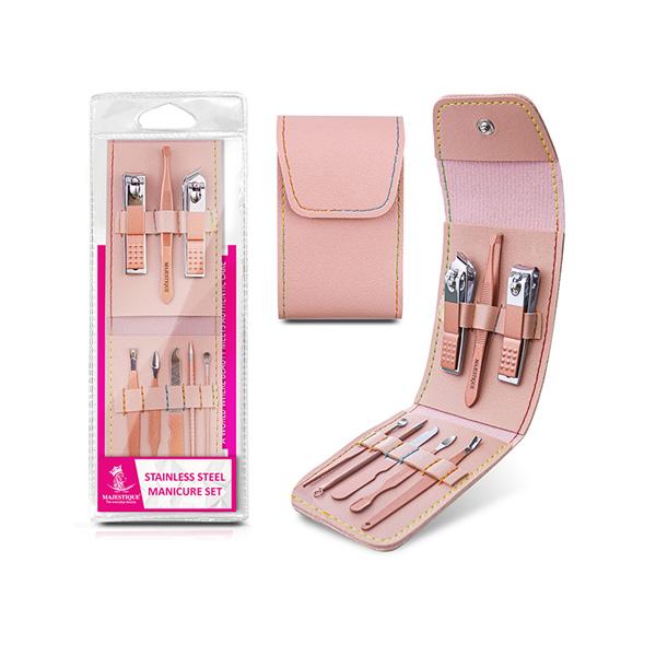 Netmeds | Majestique Manicure and Pedicure Set, Nail Clippers Kit and Cuticle Cleaning - Multicolor 1's