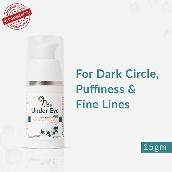 Fixderma Under Eye Cream for Dark Circles,  and Diminishes Under Eye  15gm - Under Eye Creams & Serums