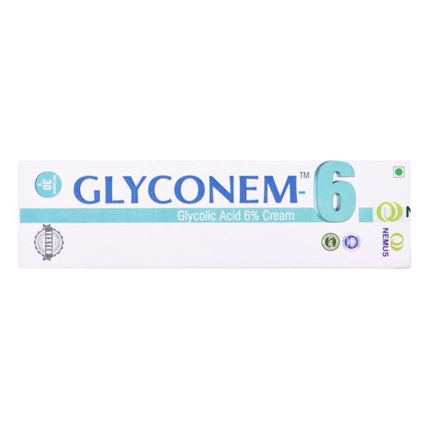 GLYCONEM 6 Cream 30gm - Acne-Acn