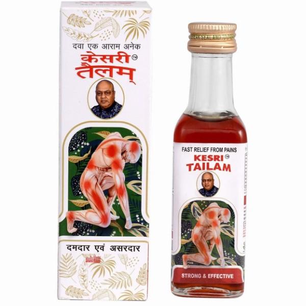Netmeds | Kesri Tailam Pain Relief Oil 60 ml