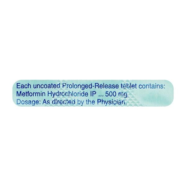 EXERMET SR 500 Tablet 15's - Diabetes-Ant
