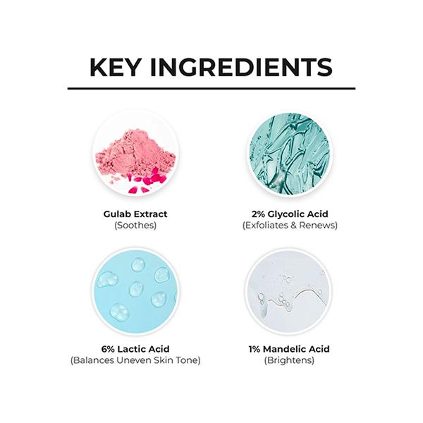 Dr. Sheth's Gulab & Glycolic Acid Body Peel 100 gm - Hand Creams