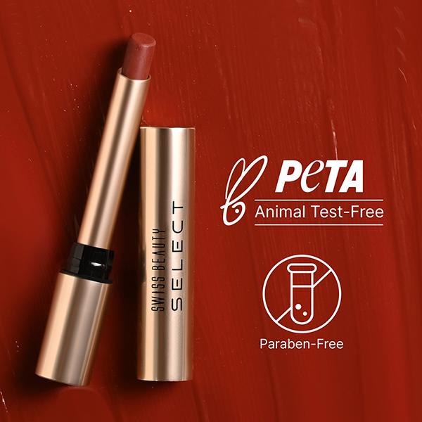 Swiss Beauty Select High On Shine Creamy Lipstick Enriched With Vitamin E Supreme Nude 1 gm - Lipsticks