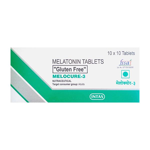 Netmeds | MELOCURE 3 GLUTEN FREE Tablet 10's