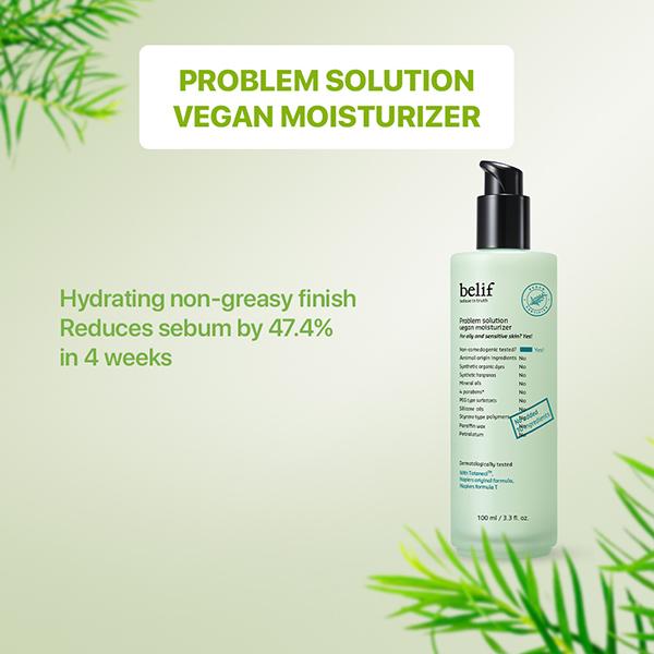 Belif Problem Solution Vegan Moisturizer 100 ml - Face Moisturizers
