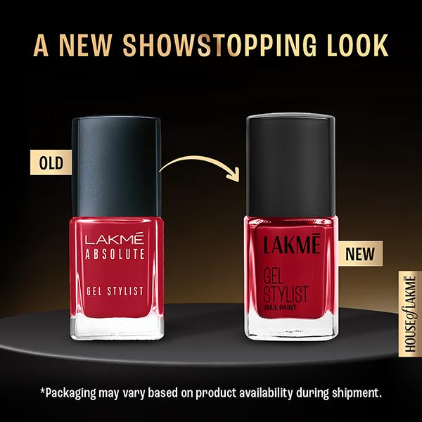 Lakme Absolute Gel Stylist Nail Color Fireside 12 Ml - Nail Polish